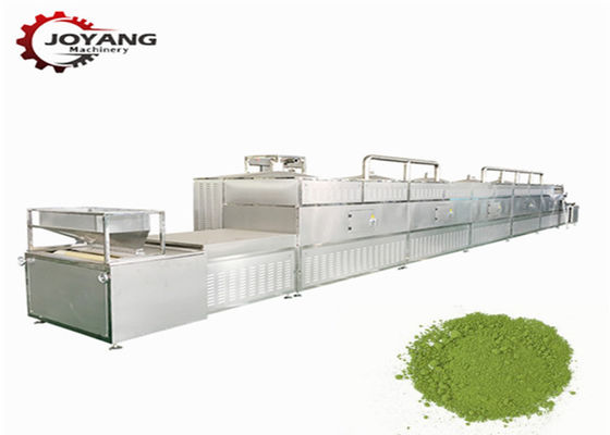 Mikrowellensterilisations-Maschinen-grüner Tee-Pulver 60kw 60kg/H
