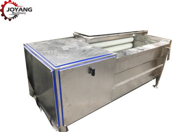 Automatische Kartoffelschäler-Nahrungsmittelwaschmaschinen-silbernes Grau-Farbbequeme bedienung