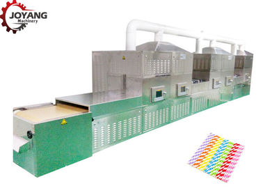 CER Mikrowellen-Trockner und Sterilisations-Maschine für abbaubare Nahrungsmittelgroßartigen Papiertrinkhalm